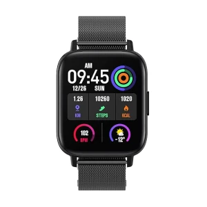 XL Watch G3 Talk Black Frame Steel Strap XL-WATCH-G3TALK-BLKFSteelStrap