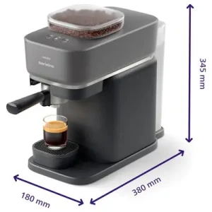 BARISTINA Espresso Machine Black BAR300/60 PHILIPS
