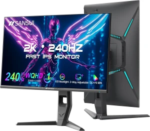 SANSUI 27 Inch WQHD 240Hz Gaming Monitor ESA-G27F6Q PRO