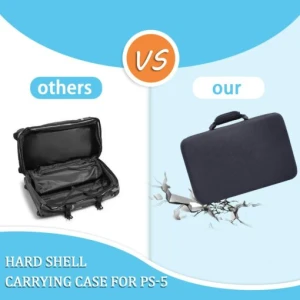 PS5 Hard Shell Travel Case Third Party Superior Protection