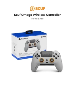 SCUF Omega Performance Wireless Controller for PS5 Light Gray