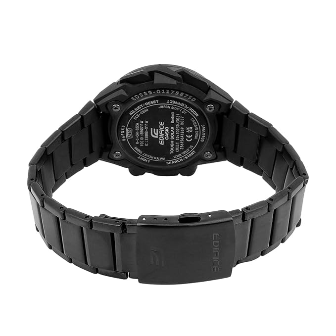Casio Edifice ECB-2200DC-1ADF Men's Analog-Digital Solar Bluetooth Watch