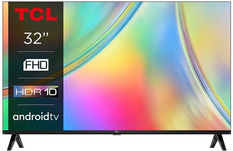 TCL 32 Inch Android TV Full HD HDR10 Smart TV 32S4500A