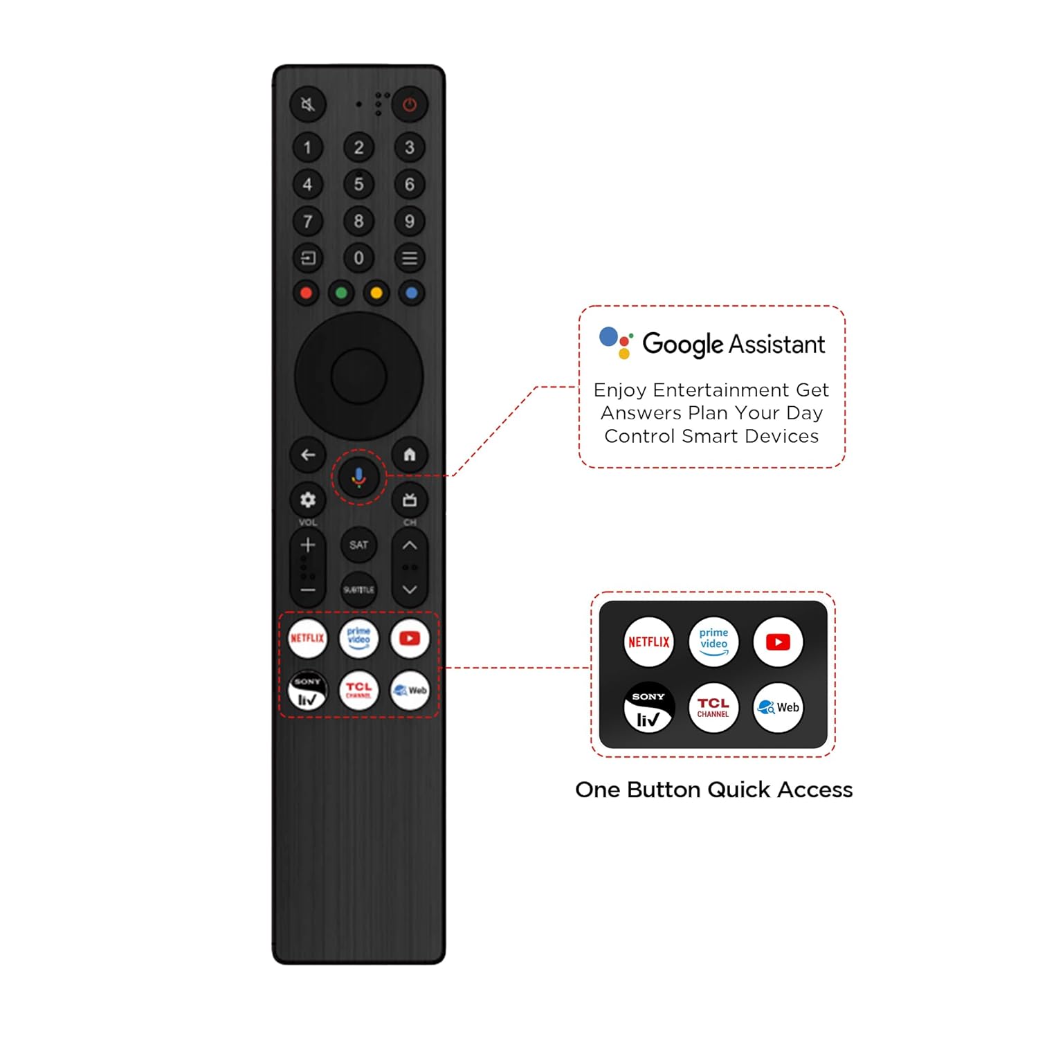 TCL 65" 4K UHD TV with AiPQ Processor, MEMC & HVA Screen