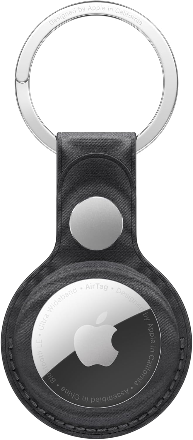 Apple AirTag FineWoven Key Ring Black – MA7G4ZM/A