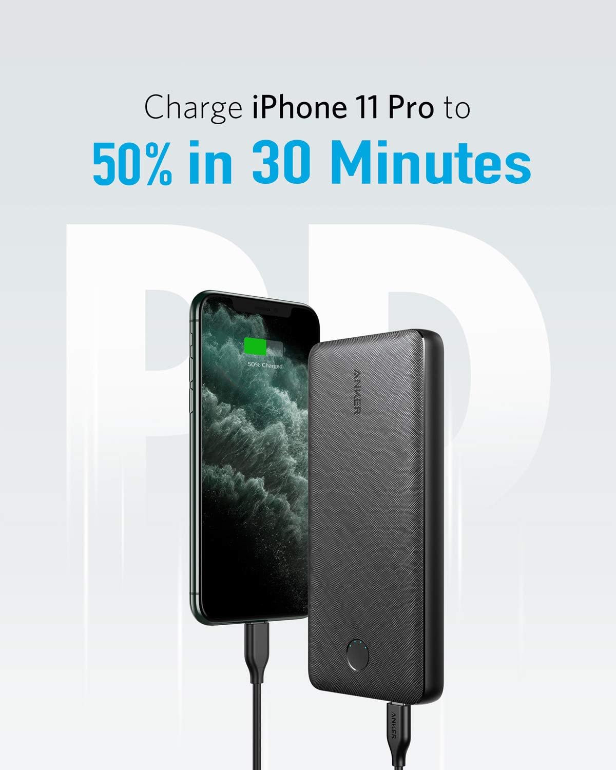 Anker PowerCore Essential 20000 PD Power Bank – Black