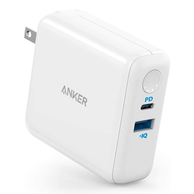 Anker PowerCore III Fusion 5000mAh Wall Charger – White