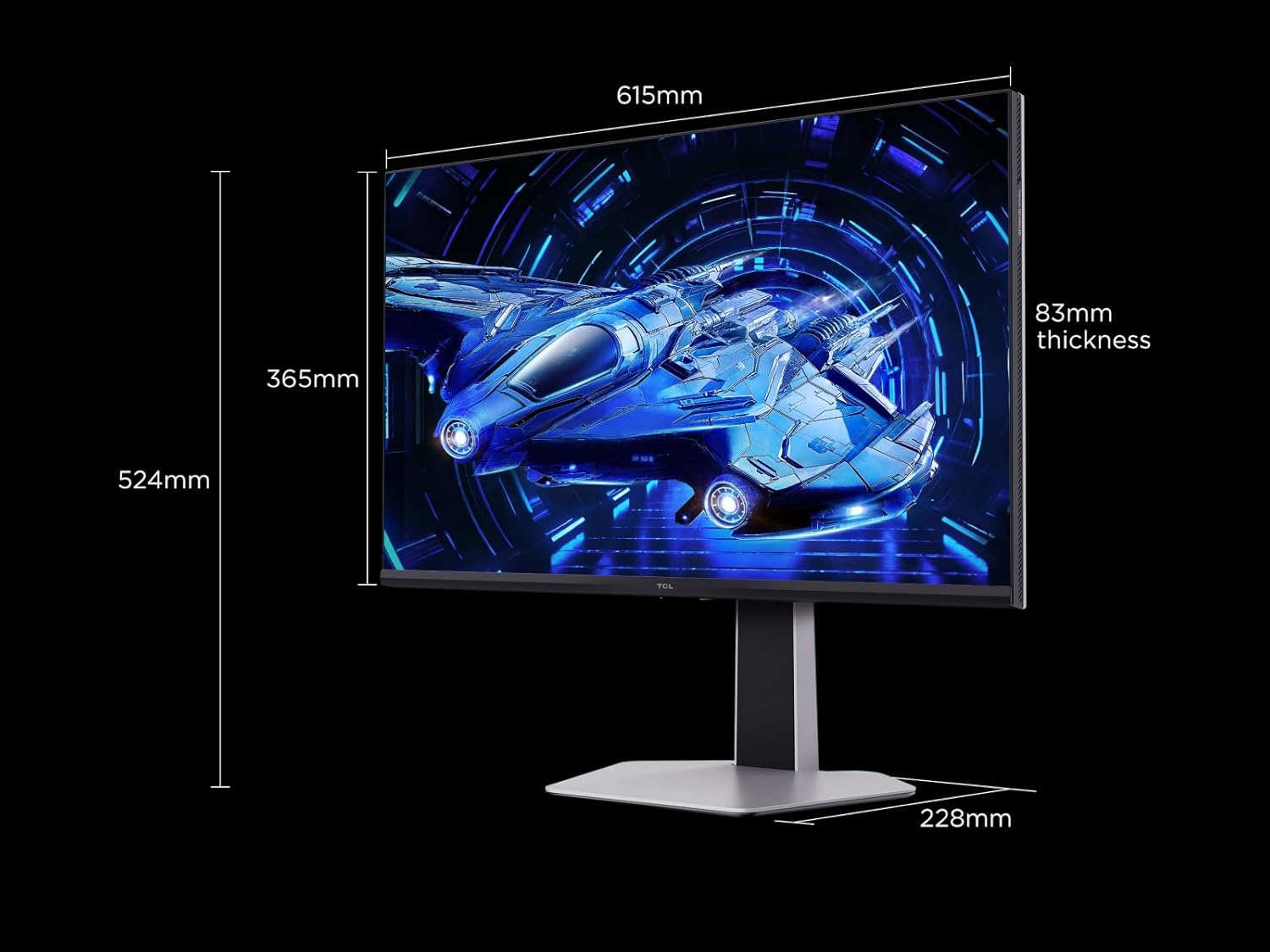 TCL 27" Gaming Monitor | QHD 180Hz | HDR600 | Model 27G64