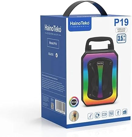 Haino Teko P19 Wireless Speaker – Powerful Sound & Portable Design