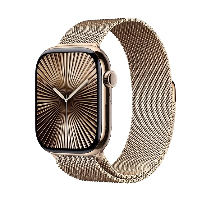 Apple Watch 46mm Gold Milanese Loop S/M (MC7K4ZM/A)