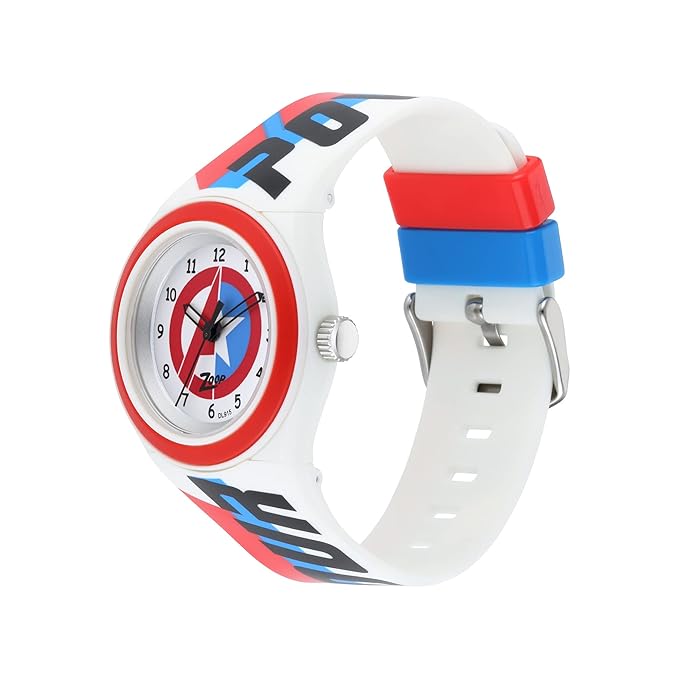 Zoop by Titan Captain America Analog Watch for Kids C4048PP45