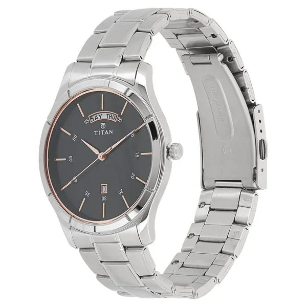 Titan Neo Black Dial Analog Watch for Men 1767SM02