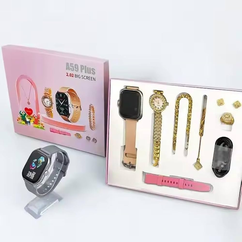 A59 Plus Smart Watch | Fitness & Health Tracker
