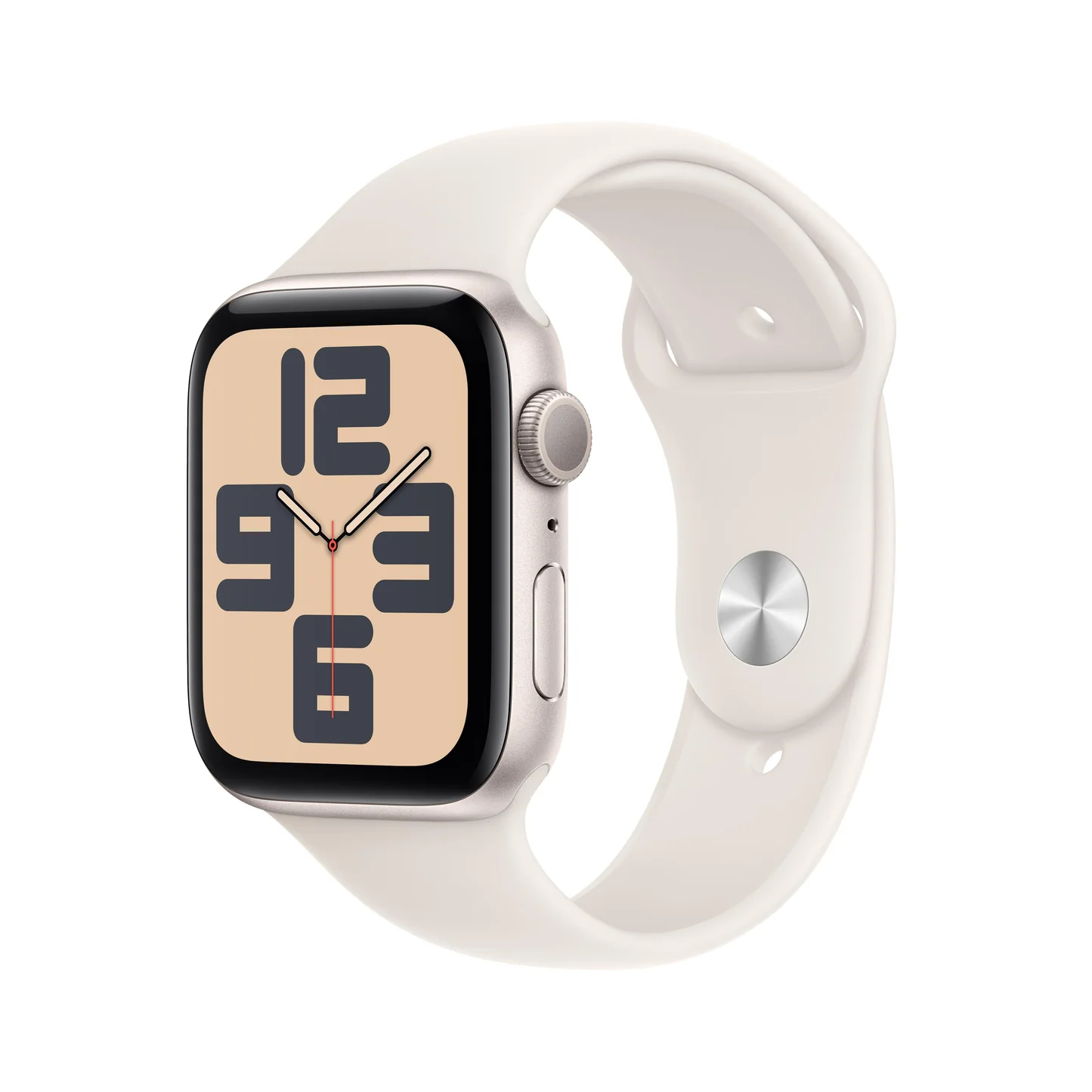 Apple Watch SE (2nd Gen) 40mm Silver Aluminum Sport Band GPS (MXEC3QA/A)