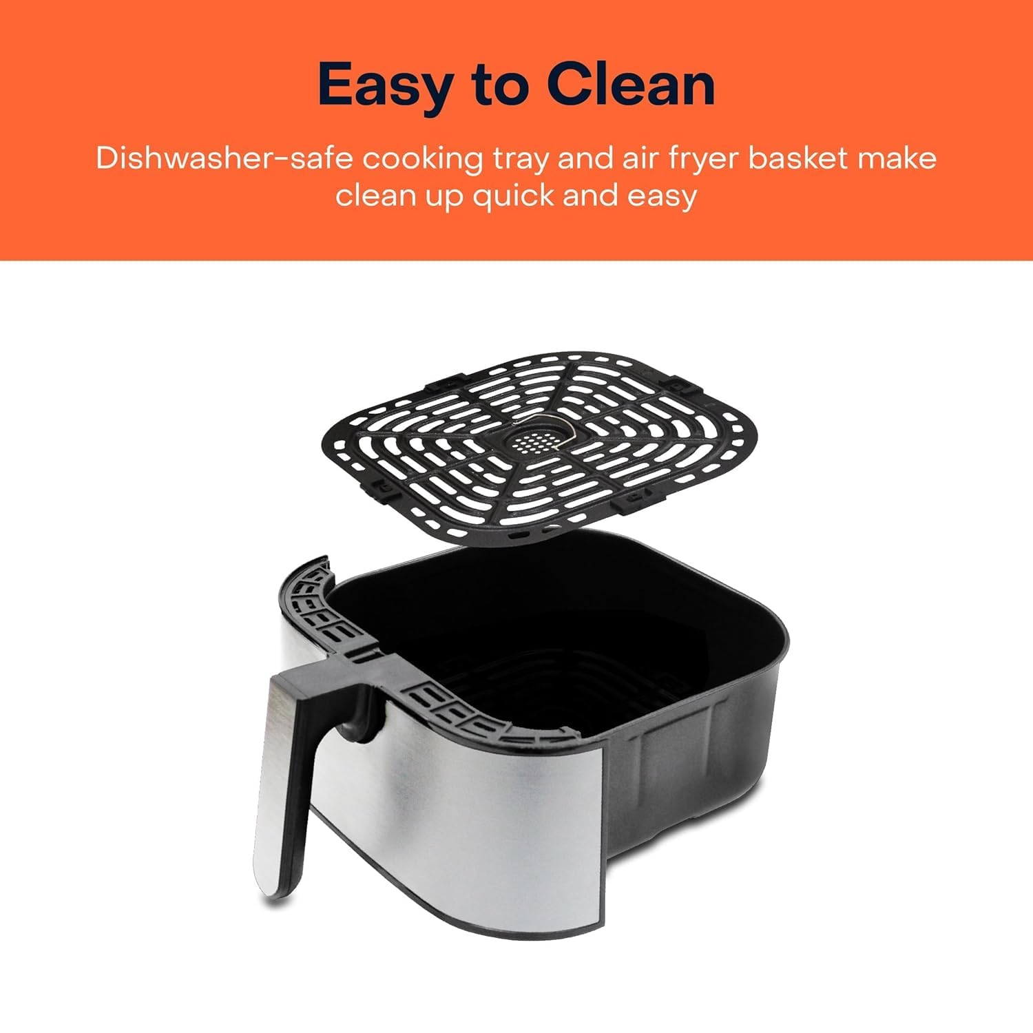 NutriCook NC-AF205 Rapid Air Fryer 5.5 L | 1700W Digital Smart Fryer | Qatar
