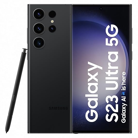 Samsung Galaxy S23 Ultra 12/256 GB Phantom Black SM-S918BZKCMEA | Dual SIM 5G Smartphone Qatar