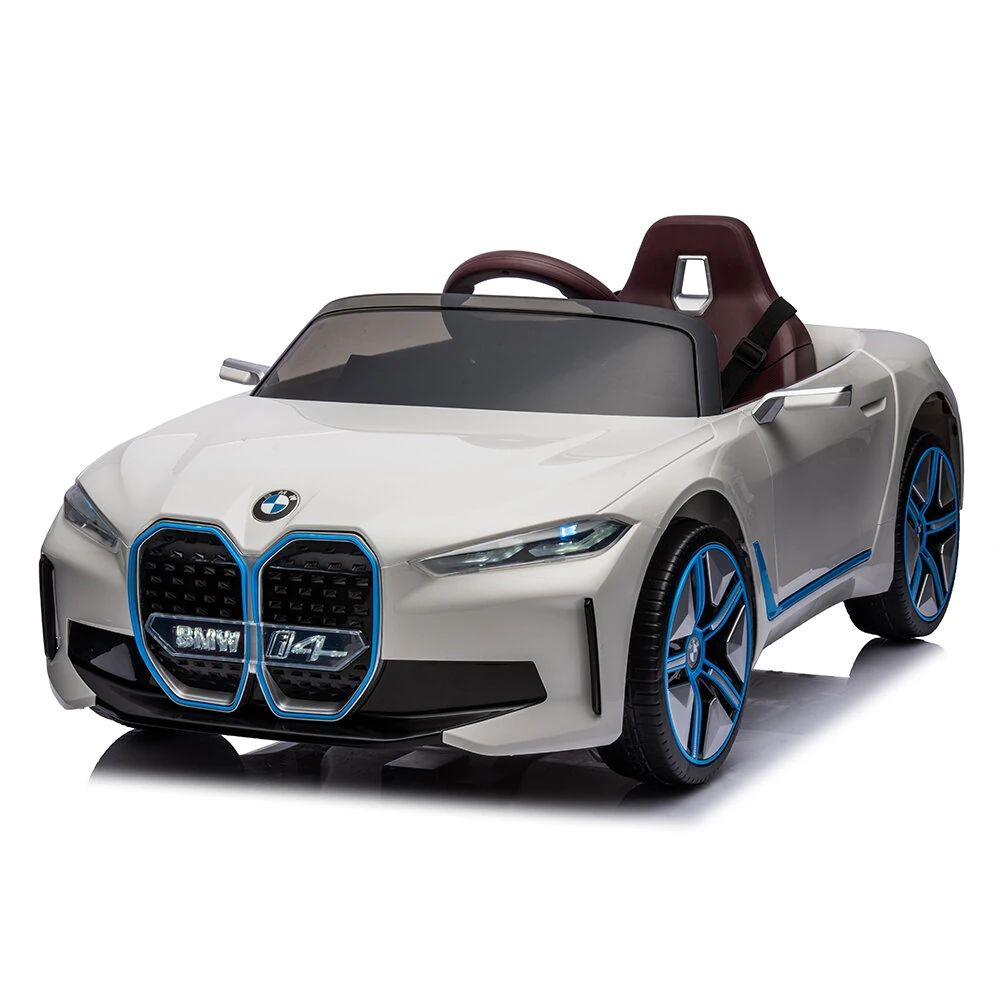 BMW 14 JE1009 AMT-410810590 | Kids Electric Ride-On Car with Leather Seat & Bluetooth