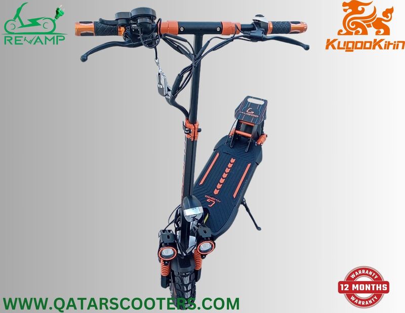 Kugoo D Pro AMT-1250302150 | High-Speed Electric Scooter with Seat & Dual Disc Brakes | AMTOY
