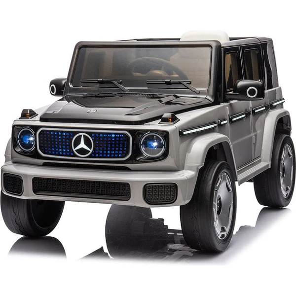 M Benz EQG JJ2088 AMT-715320890 | 12V Kids Ride-On Car with Leather Seat, Bluetooth & LED Lights | AMTOY