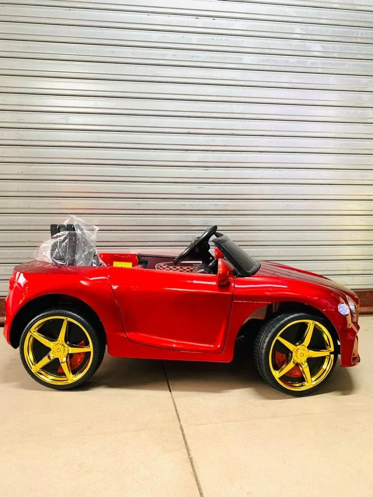 Bently FT-1166 AMT-425320590 | Licensed Kids Ride-On Car 12V with Leather Seat, LED Lights & Bluetooth
