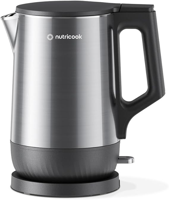 Nutricook NC-USK501 Stainless Steel Kettle 1.7L | Fast Boil Electric Kettle | Qatar