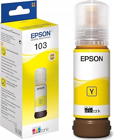Epson 103 Yellow Ink Bottle C13T00S44A | Qatar