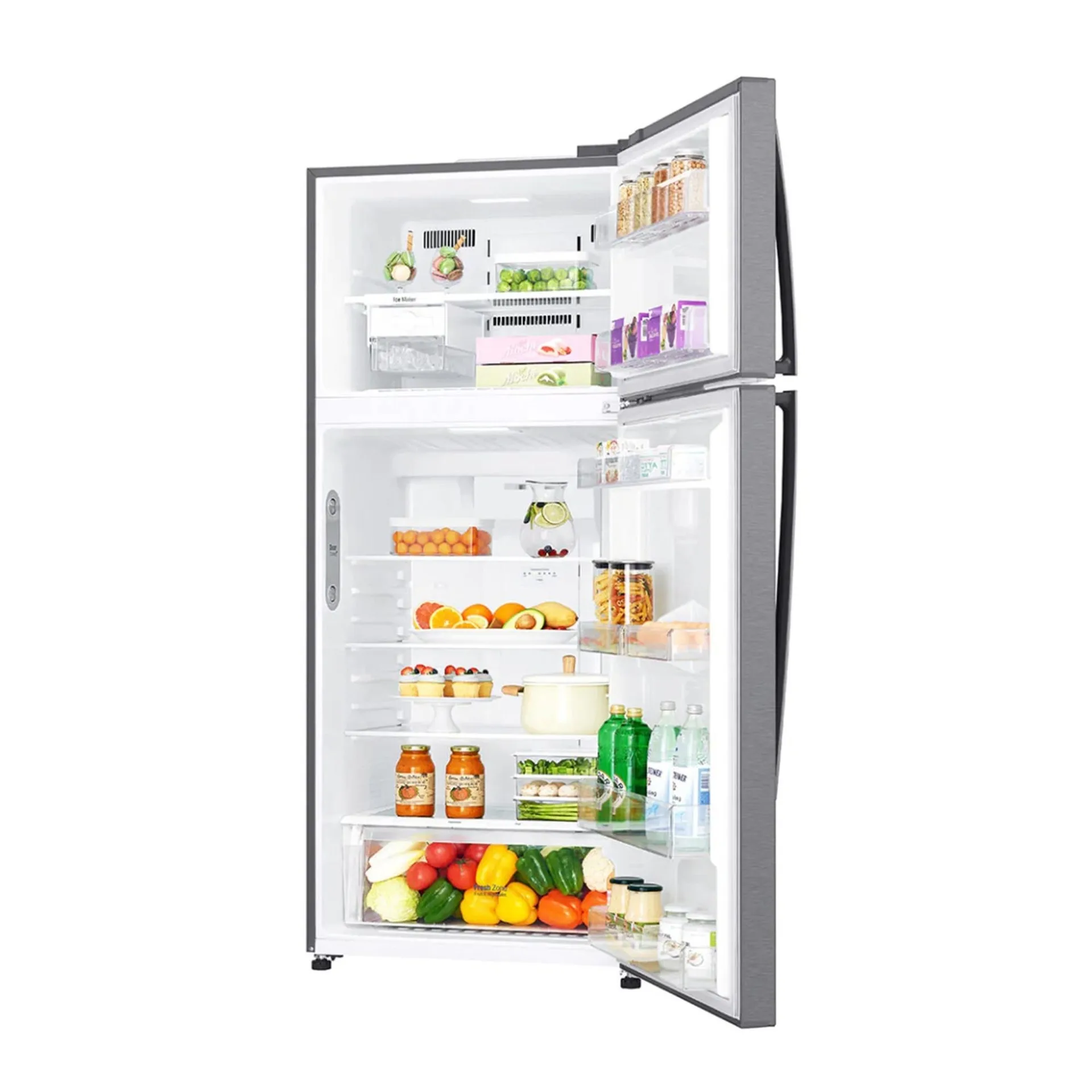 LG GR-H842HLHM 830L Double Door Refrigerator | Smart Inverter | Silver Finish
