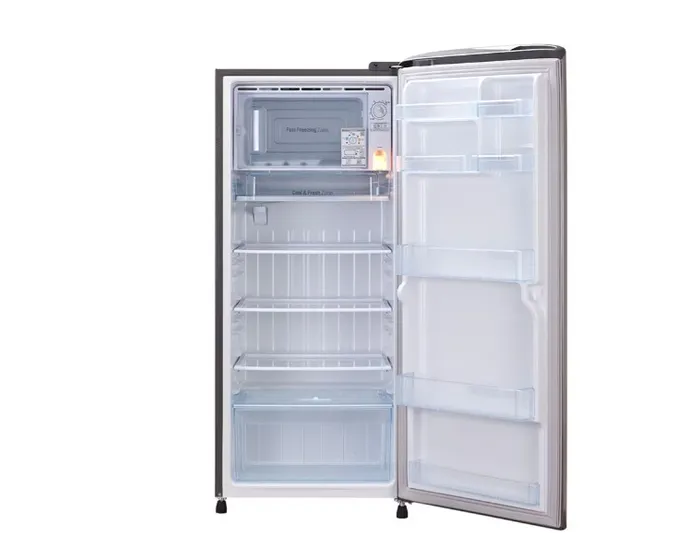 LG GR-231ALLB Single Door Refrigerator | 190 L | Smart Inverter | Silver