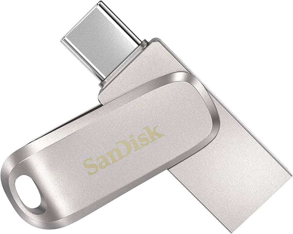 SanDisk Ultra Dual Drive Luxe USB 3.0 Type-C 128GB 400MB/s SDDDC4-128G-G46 | Dual Flash Drive