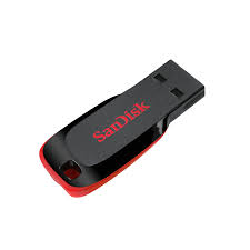 SanDisk Cruzer Blade USB 2.0 64GB | Compact Flash Drive | Reliable Storage
