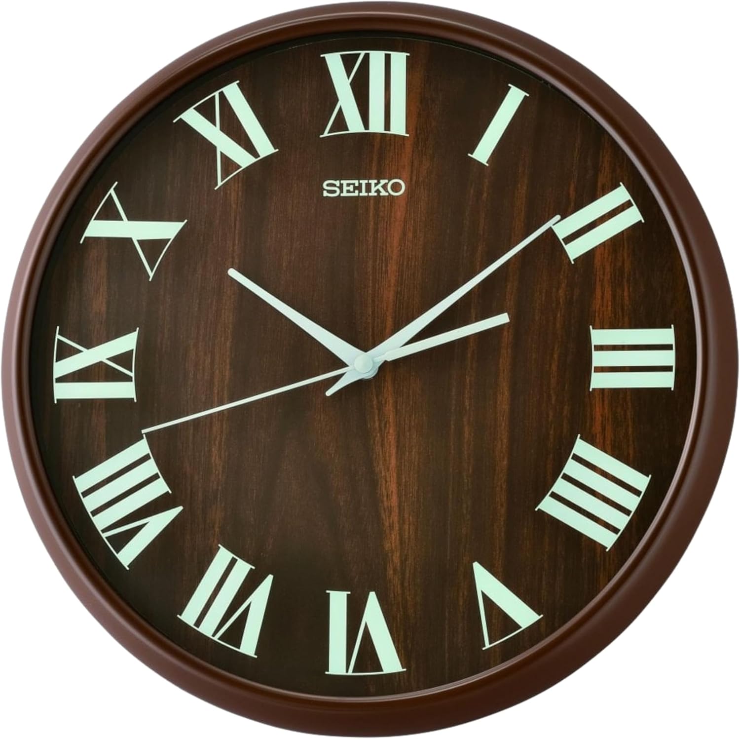 Seiko QXA810ZL Wall Clock | 30.3cm | Quiet Sweep | Plastic Case