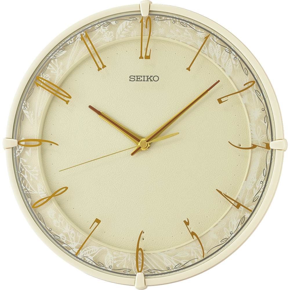 Seiko QXA811CR Wall Clock | 30.7cm | Quiet Sweep | Plastic Case