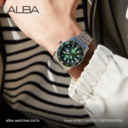 Alba AL4437X1Q Automatic Watch | Gents Collection