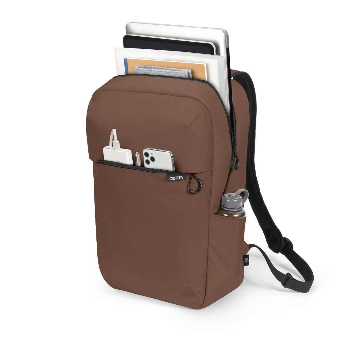 Dicota D32124-RPET Backpack COMMUTER 13–16" Brown