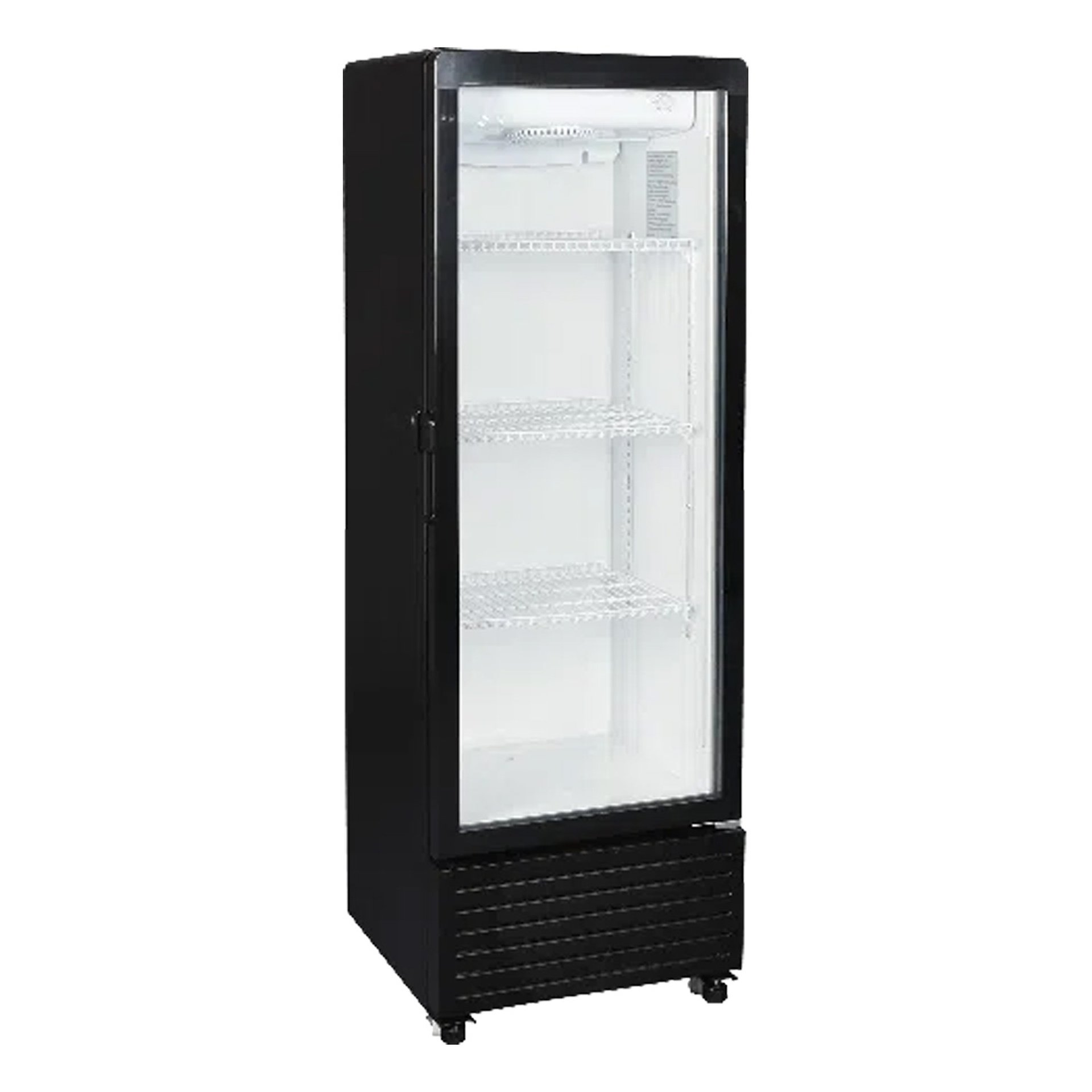 TCL F280SCB 280L Showcase Glass Door Refrigerator ‒ LED Display & Metal Shelves