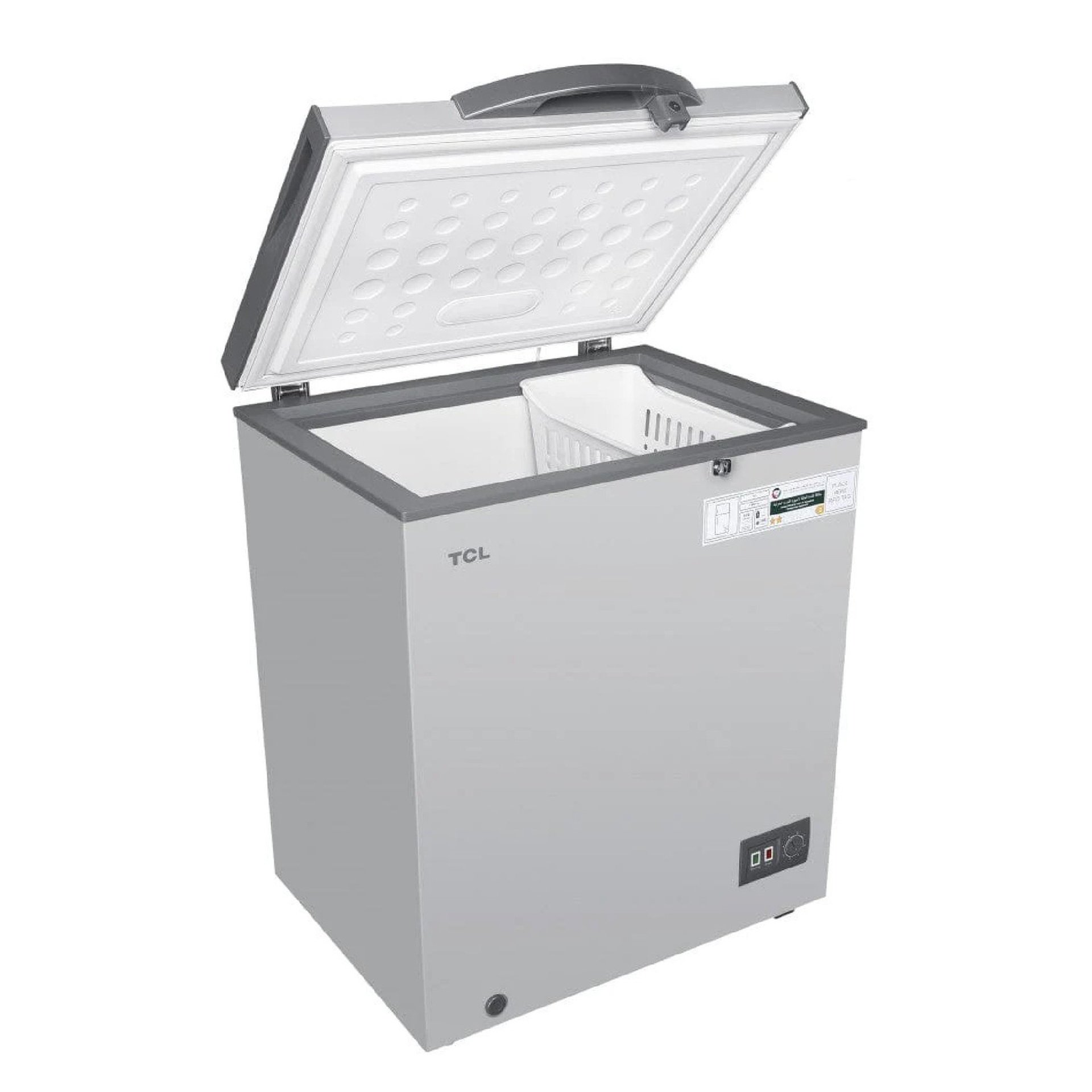 TCL F188CFSL 188 L Chest Freezer – Mechanical Control, Silver
