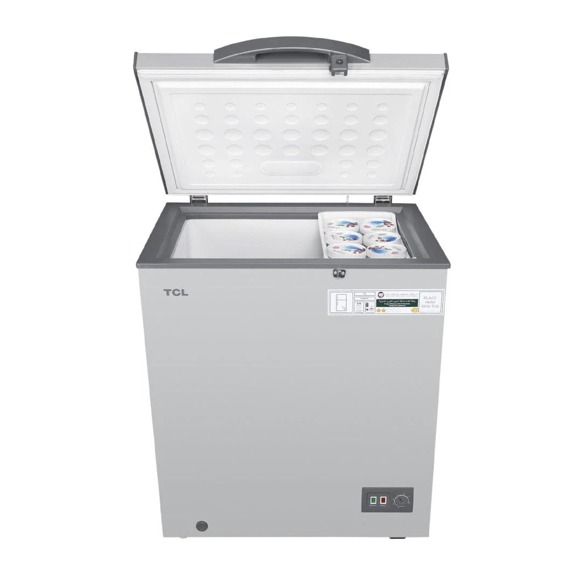 TCL F188CFSL 188 L Chest Freezer – Mechanical Control, Silver