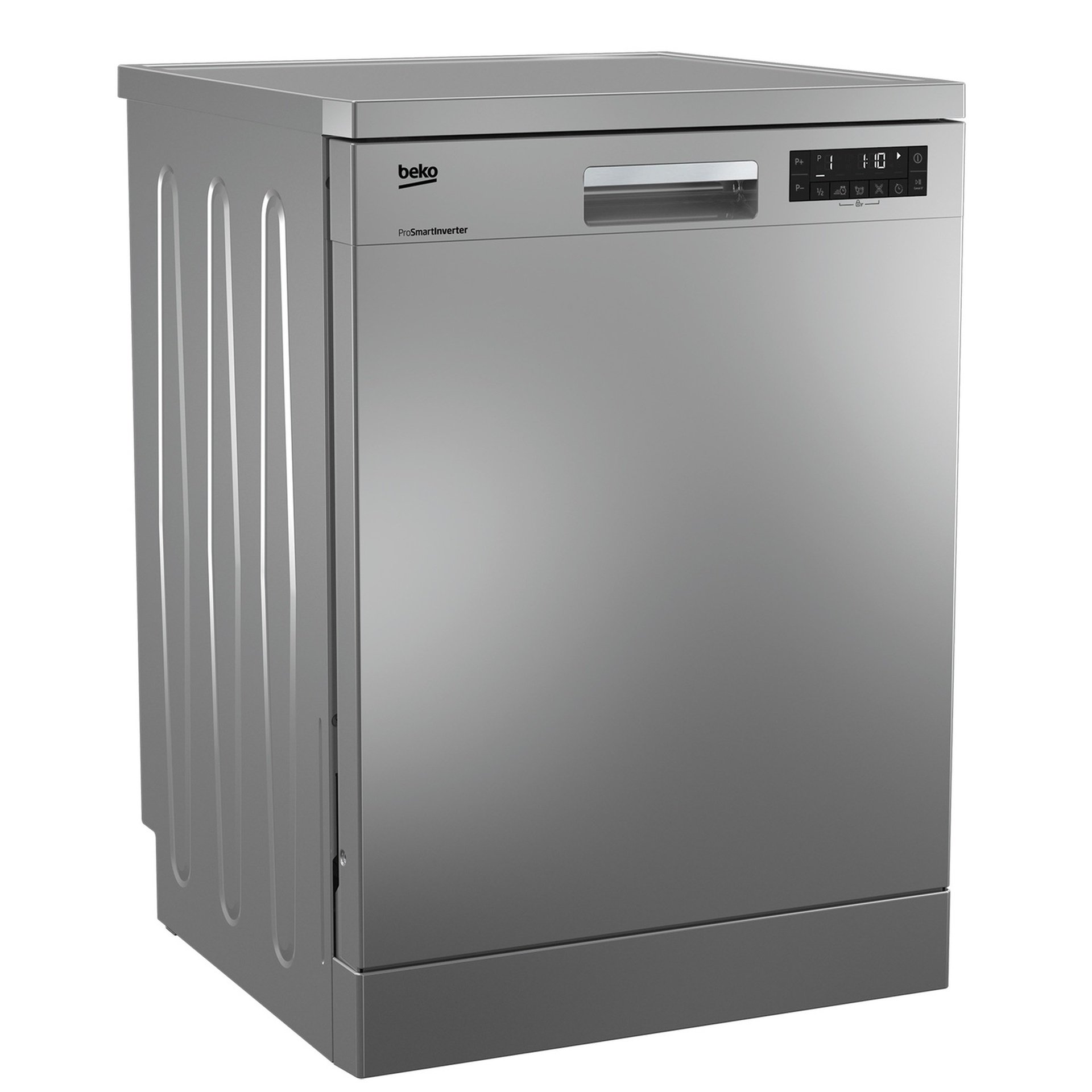 Beko DFN28420S 14 Place Dishwasher – Silver, Freestanding