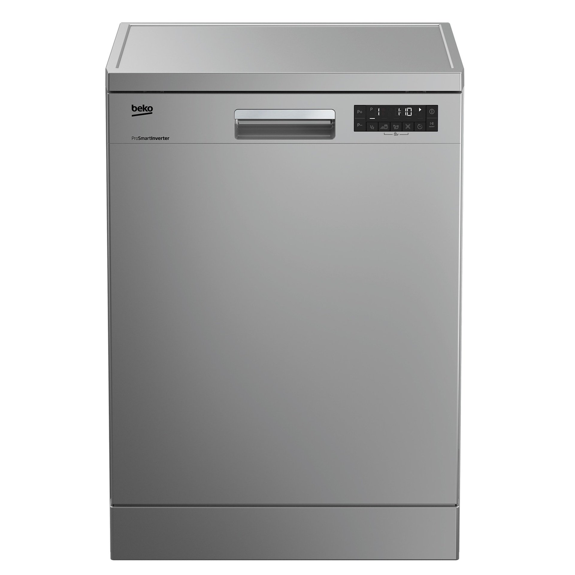 Beko DFN28420S 14 Place Dishwasher – Silver, Freestanding