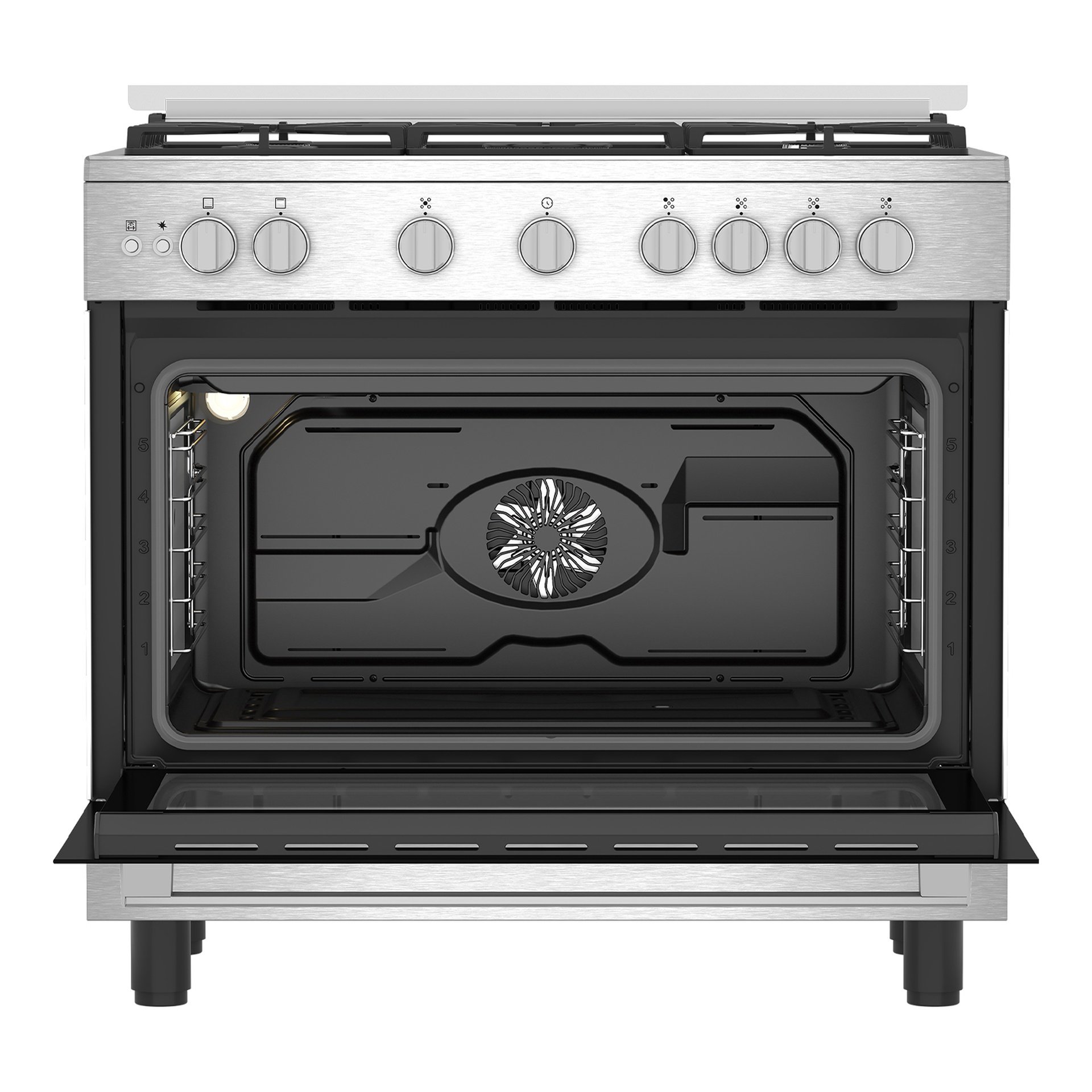 Beko BGGR11127GX 90 cm Gas Cooker – Made in Egypt