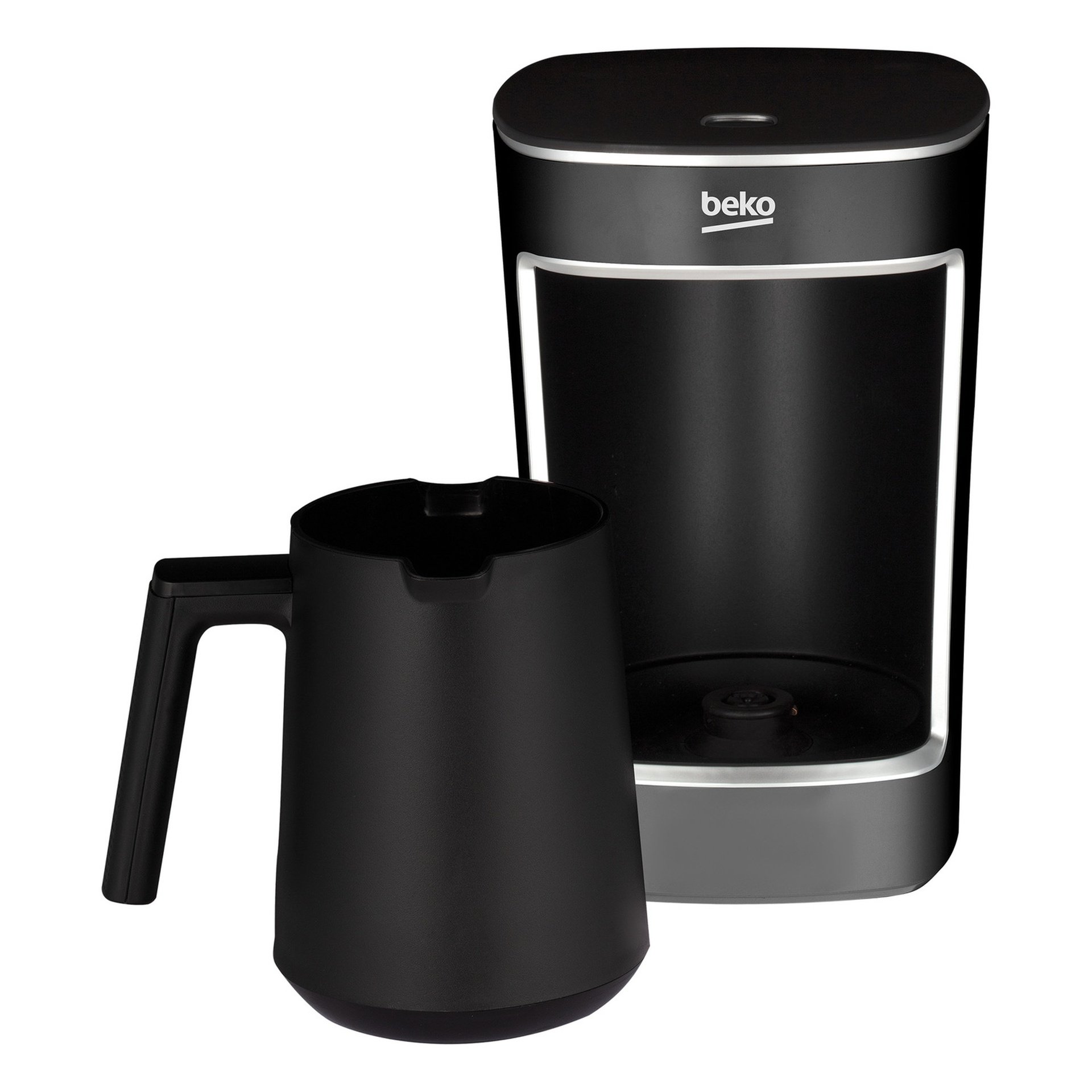 Beko TKM2341BS Turkish Coffee Maker – Black & Silver, 5 Cup Capacity
