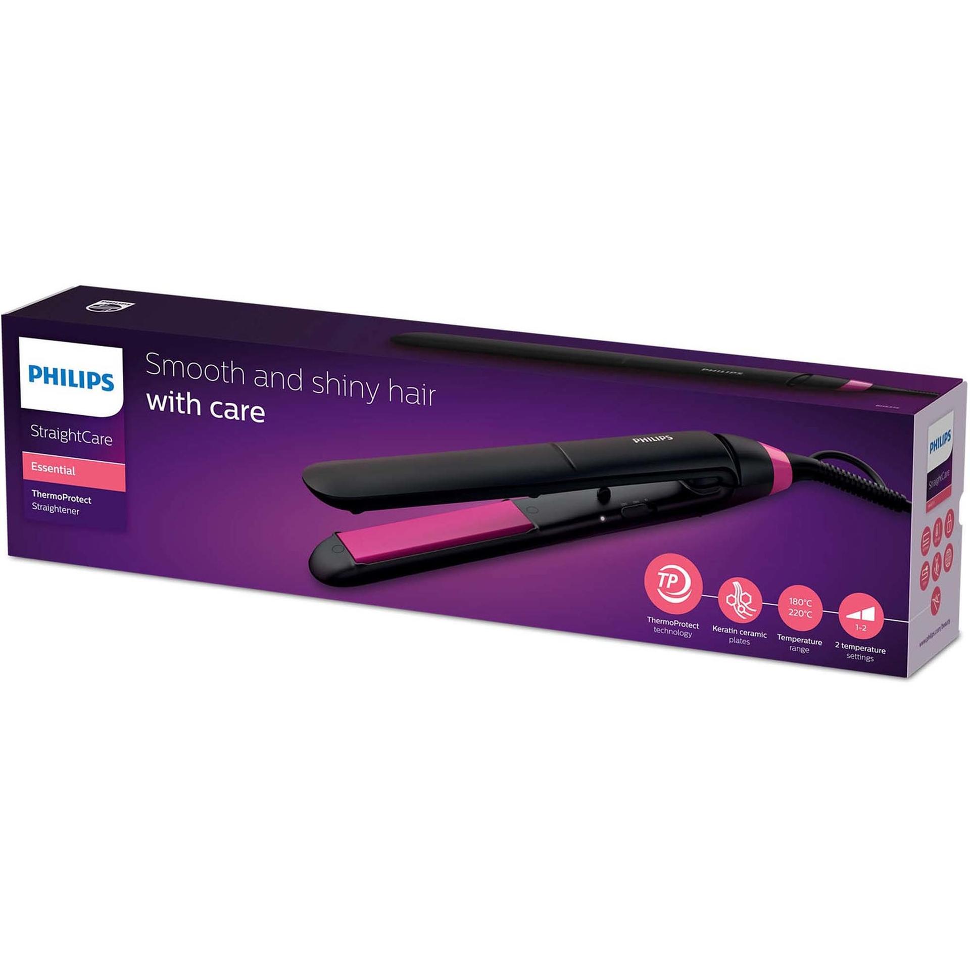 Philips Hair Straightener BHS375/03 – Straightener with 2 Heat Settings