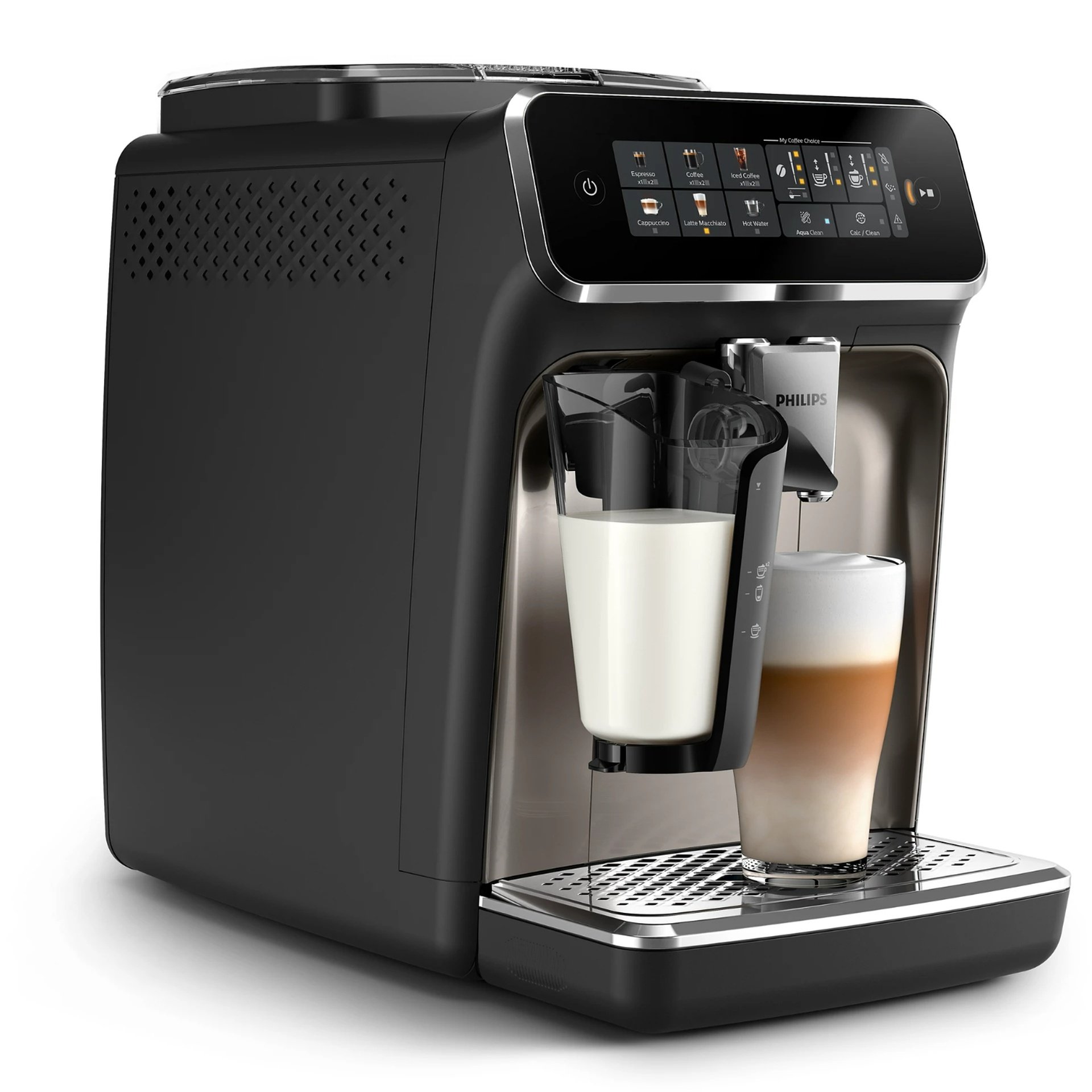 Philips 3300 Espresso Machine EP3347/90 | Fully Automatic Coffee Maker with LatteGo