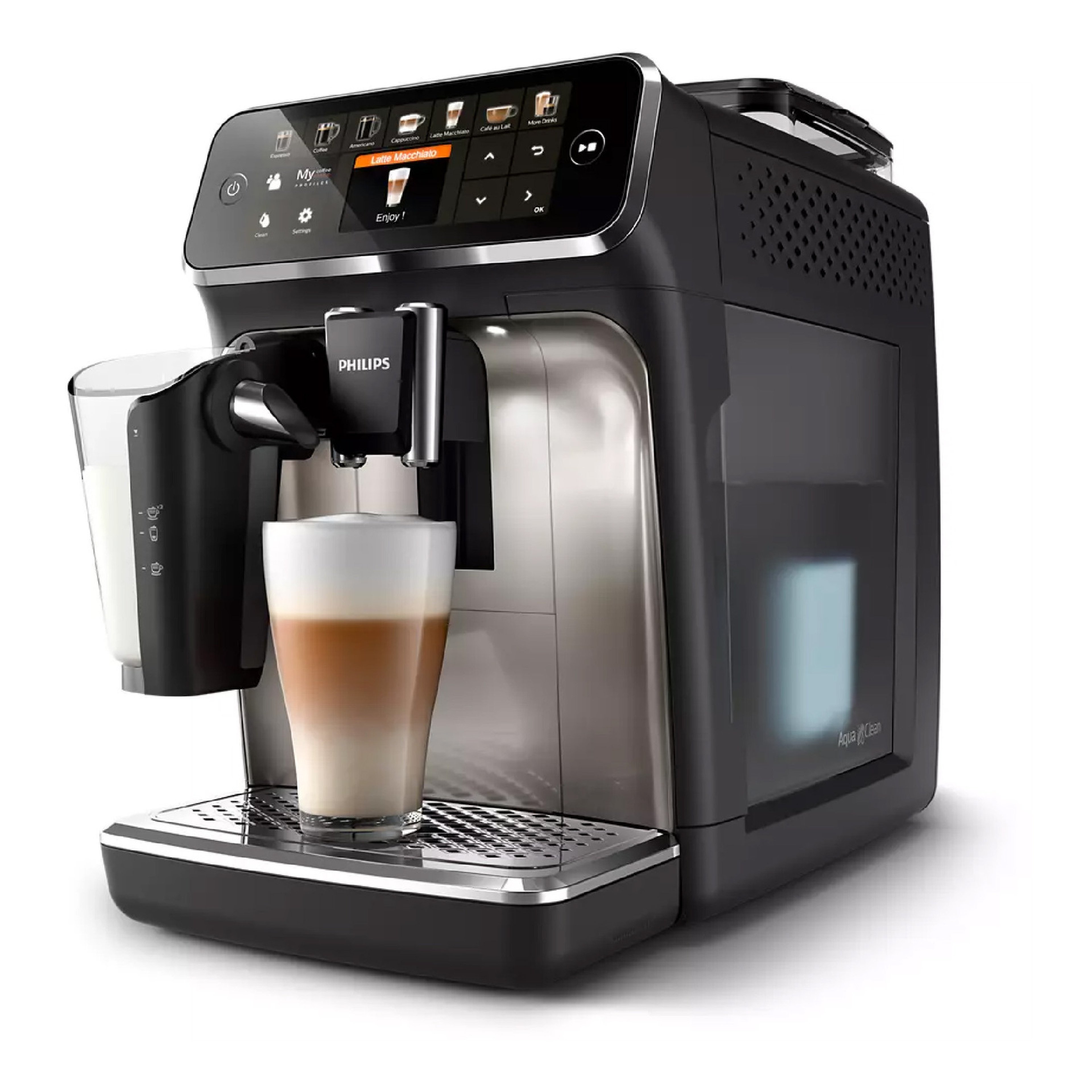 Philips Espresso Machine EP5447/90 | 5400 Series Fully Automatic with LatteGo