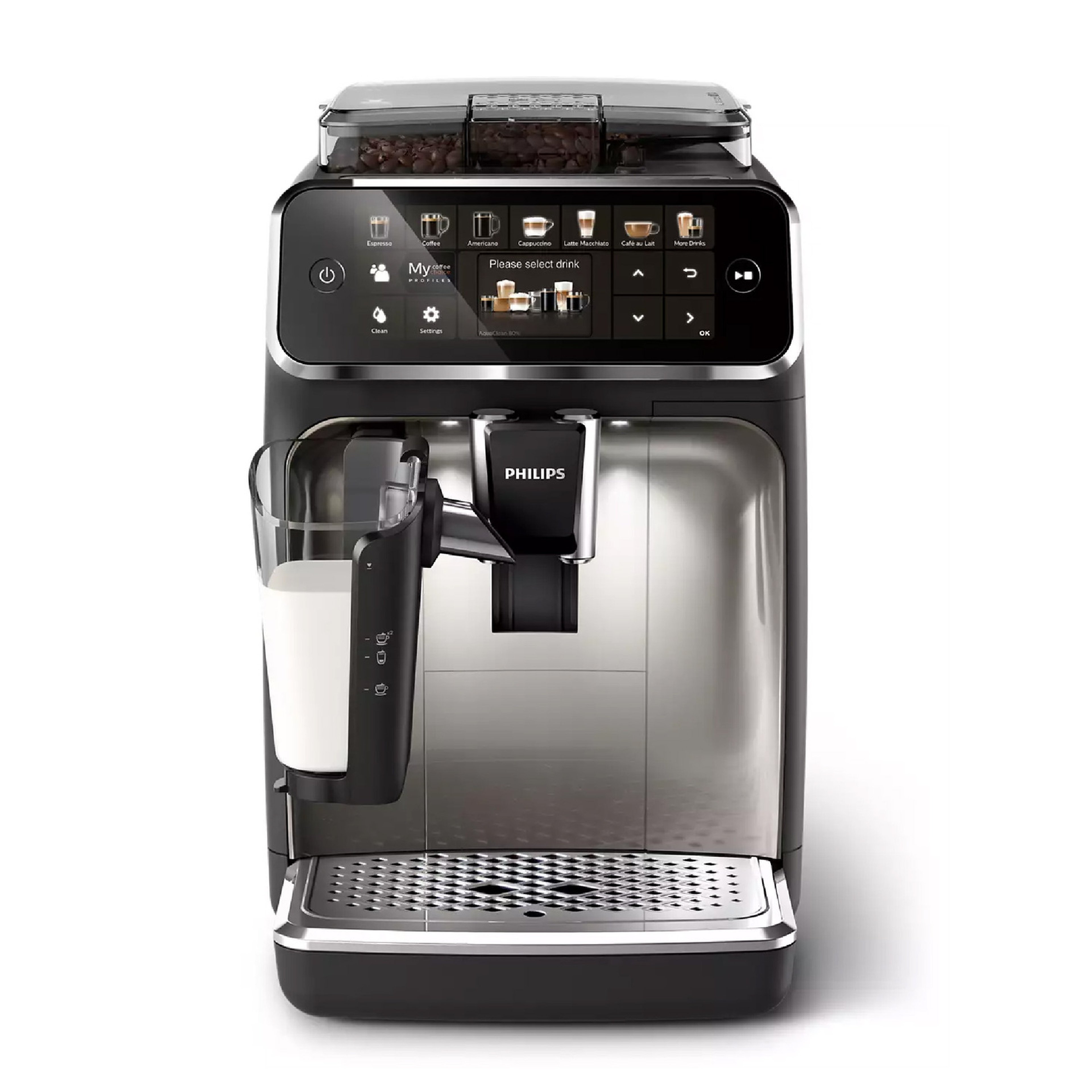 Philips Espresso Machine EP5447/90 | 5400 Series Fully Automatic with LatteGo
