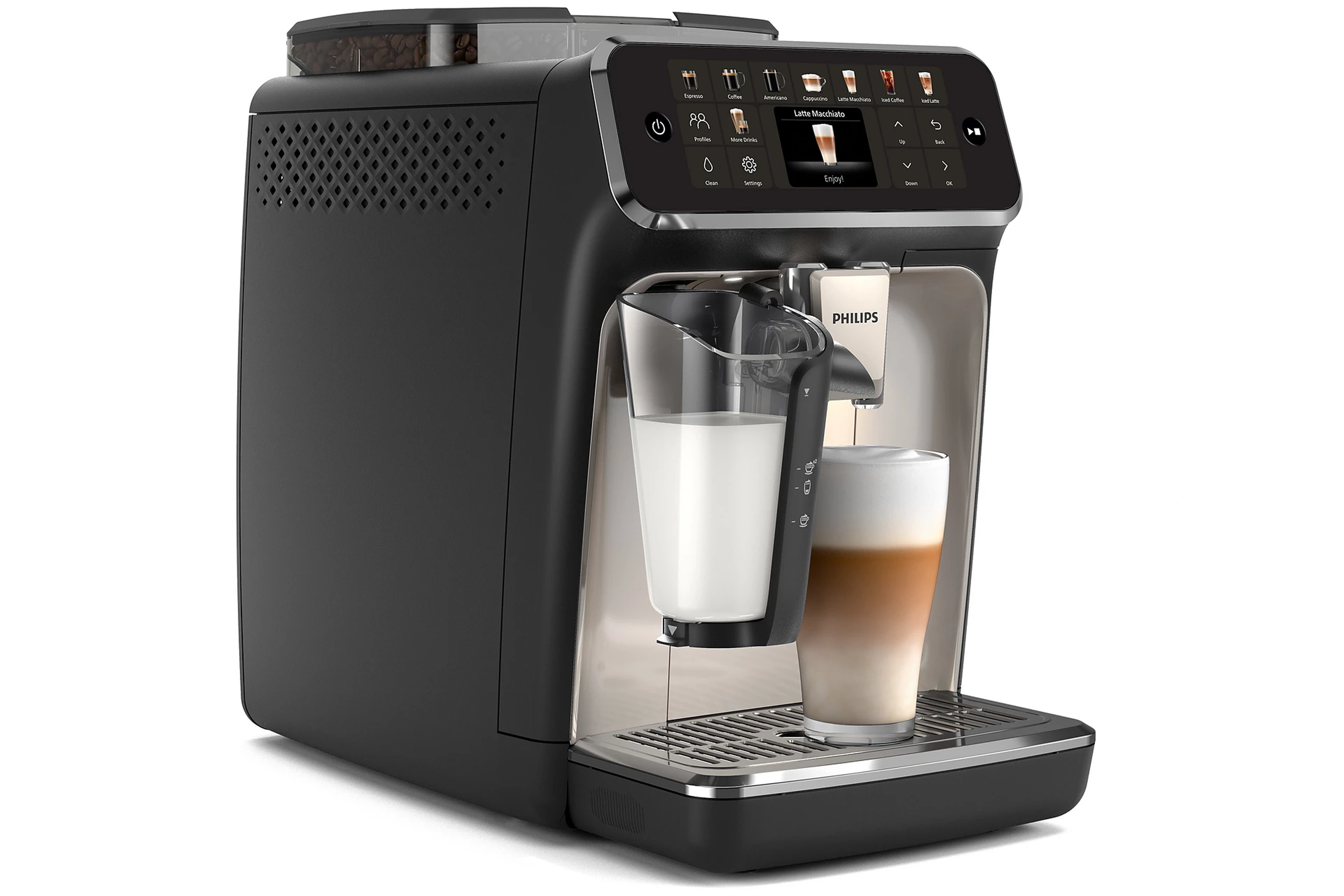 Philips Espresso Machine EP5547/90 | 5500 Series Fully Automatic with LatteGo