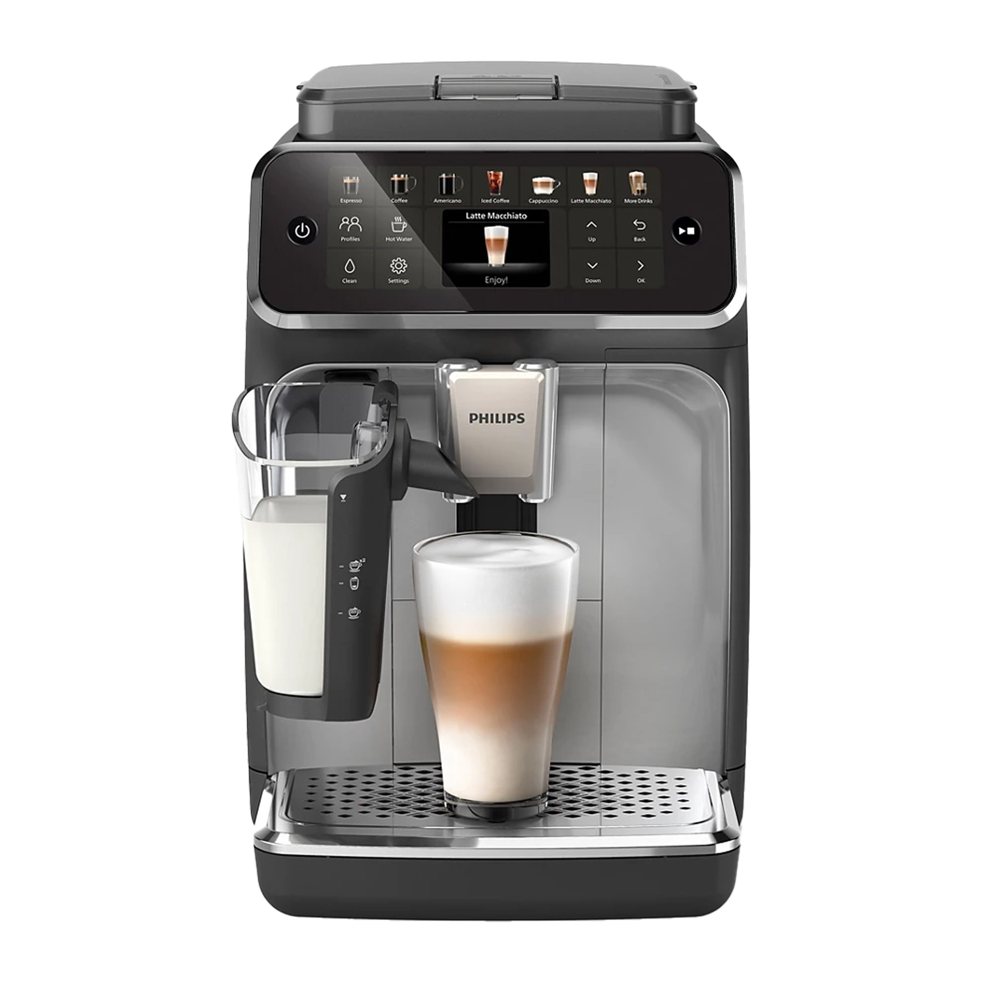 Philips Espresso Machine EP4446/70 | 4400 Series Fully Automatic with LatteGo
