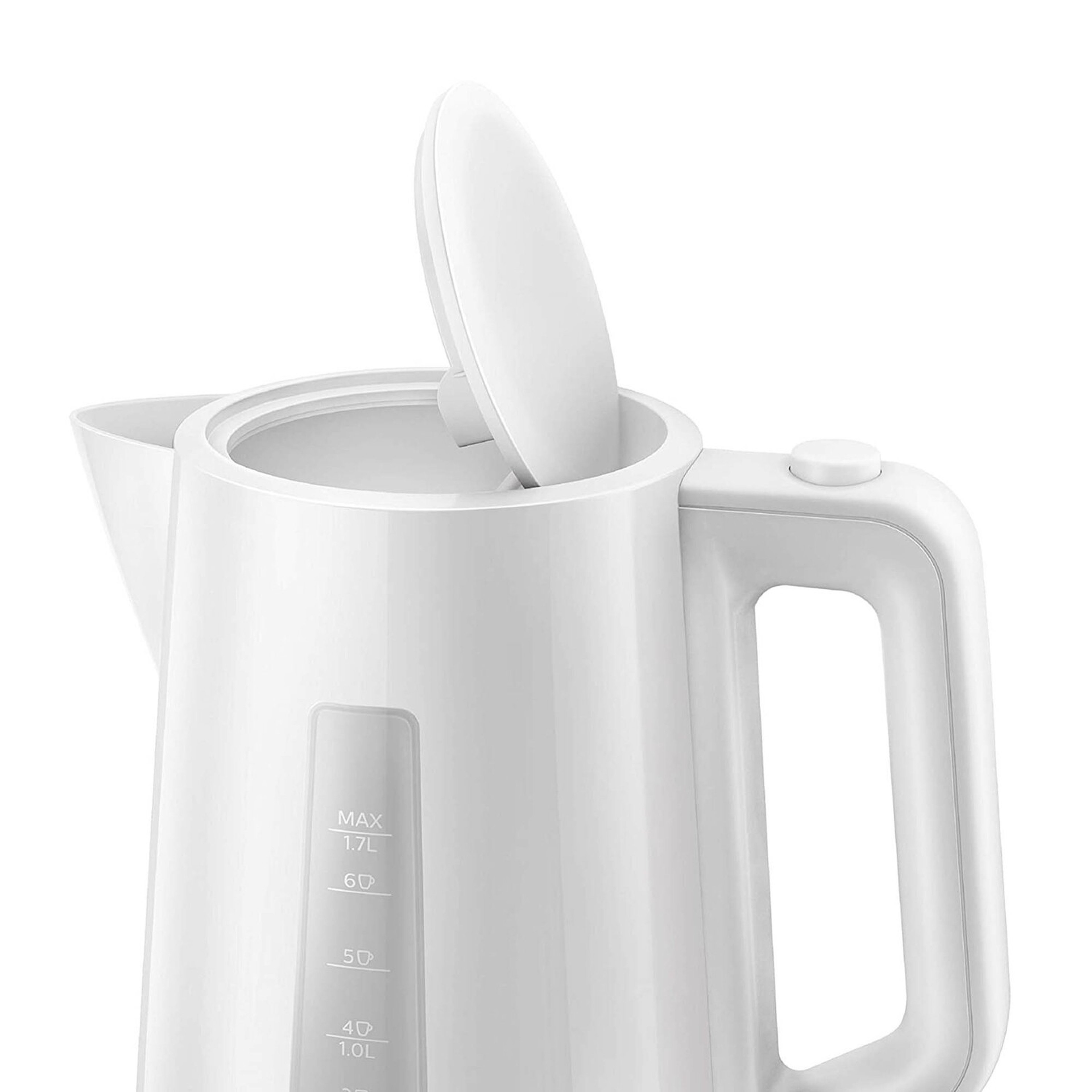 Philips Kettle HD9318/01 | Durable Plastic Electric Kettle – 1.7L, White