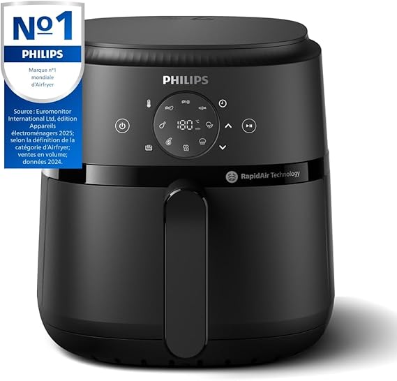 Philips Airfryer 2000 Series NA220/09 | 4.2L Healthy Fryer with Rapid Air Technology