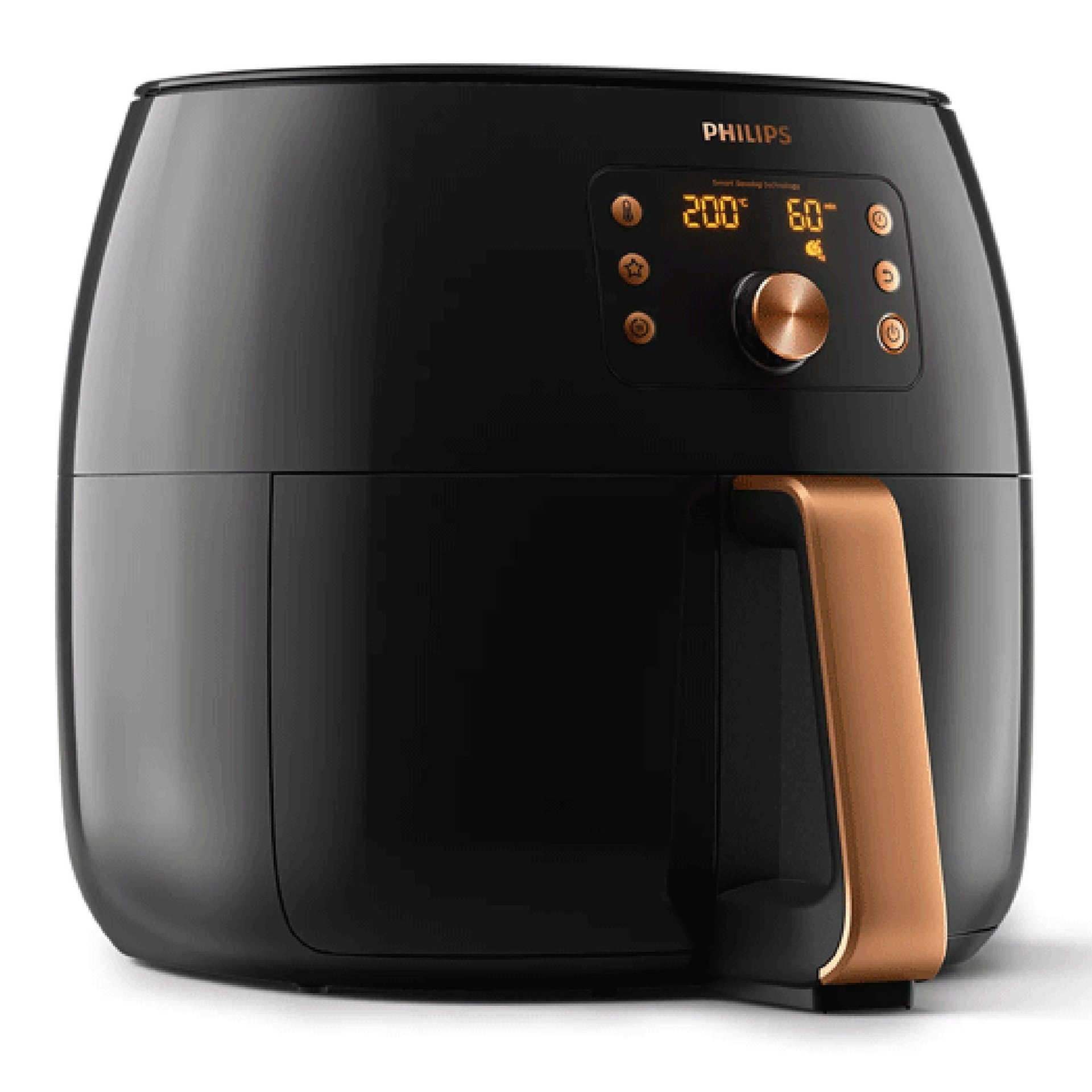 Philips Airfryer HD9863/99 | Premium XXL Smart Airfryer with Fat Removal Technology – Black